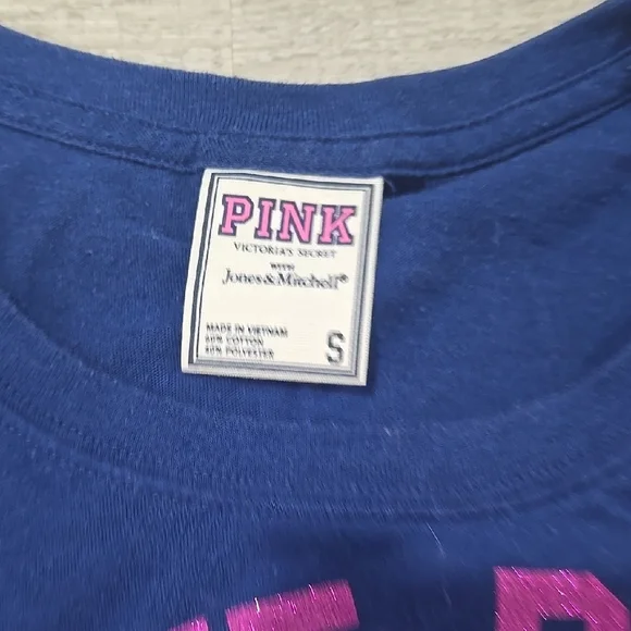 Blue and Gray Love Pink Outfit Set - Picture 3 of 5